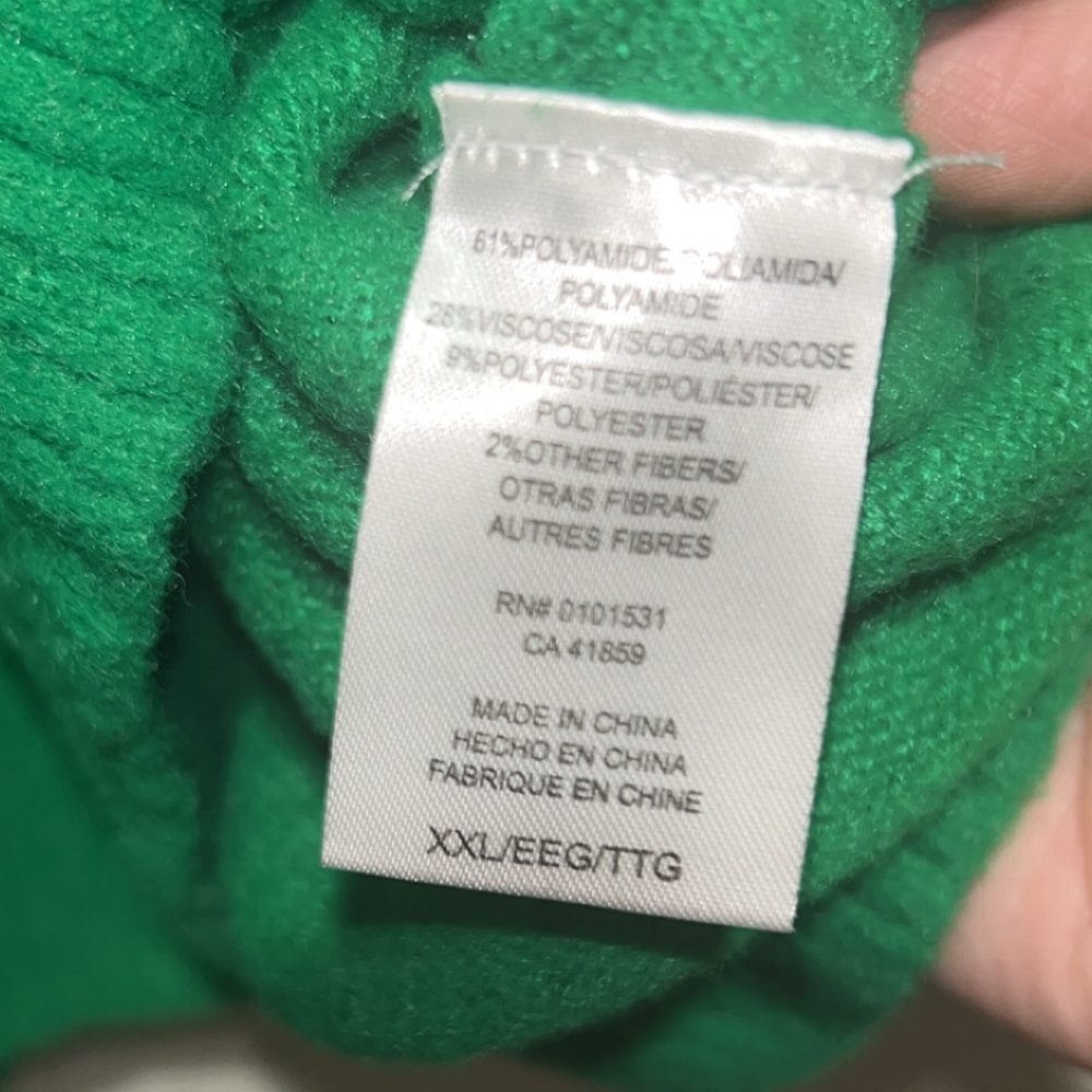 Wicked green sweater with pink glitter logo Size XXL #glamour #wickedtheatre - Picture 4 of 5